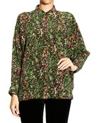 M Missoni Shirt Over Silk Print - Lyst