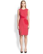 Prabal Gurung Ruched-Insert Dress - Lyst