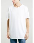 Topman Textured Oversized Fit T-Shirt - Lyst