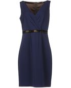 Elie Tahari Kneelength Dress - Lyst