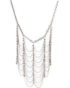 Adia Kibur Multi Tier Necklace With Crystals - Lyst
