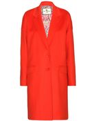 Etro Wool Coat - Lyst