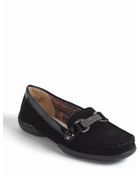 Anne Klein Cailley Suede Loafers - Lyst