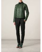 Duvetica Detachable Collar Padded Jacket - Lyst