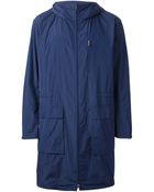 Jil Sander Hooded Short Coat - Lyst