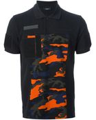 Givenchy Printed Polo Shirt - Lyst