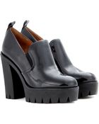 Marc By Marc Jacobs Smart Platform Leather Pumps - Lyst