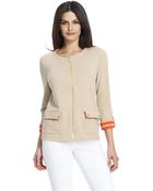 Jones New York Zipup Jacket - Lyst