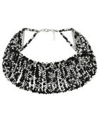 Topshop Multi-Row Beaded Choker - Lyst