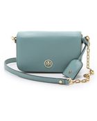 Tory Burch Robinson Adjustable Chain Mini Bag - Lyst