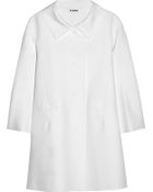 Jil Sander Rodi Cotton-Twill Coat - Lyst