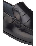 Tod's Spazzolato Penny Drivers - Lyst