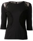 Nina Ricci Lace Top - Lyst