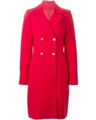 Diane von Furstenberg Double Breasted Coat - Lyst