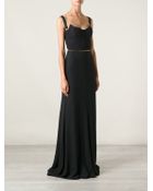 Maria Lucia Hohan Amelia Long Bustier Dress - Lyst