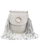 Class Roberto Cavalli Lulu Woven Shoulder Bag - Lyst