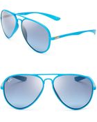Ray-Ban Metallic Aviator Sunglasses - Lyst
