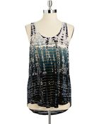 Hard Tail Eyelet Acid Wash Tank - Lyst