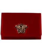 Versace Handbag Evening Crossbody in Satin with Leather - Lyst