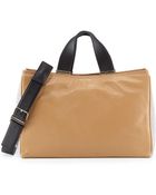 Pour La Victoire Inez Colorblock Leather Carryall Tote Bag - Lyst