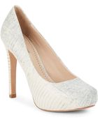 Pour La Victoire Gilliana Lizard-Printed Leather Platform Pumps - Lyst