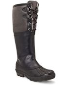 Ugg Belcloud Weatherproof Leather Boots - Lyst
