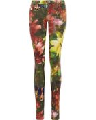Alice + Olivia Printed Lowrise Skinny Jeans - Lyst