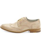 Kenneth Cole Social Gathering Perforated Leather Wingtip - Lyst