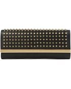 Ted Baker Studded Metal Bar Clutch - Lyst