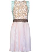 MSGM Short Dress - Lyst