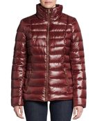 Calvin Klein Hooded Down Nylon Puffer Jacket - Lyst