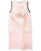 Fendi Lotus Print Dress - Lyst