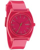Nixon The Time Teller P Rubine Watch - Lyst
