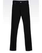 Armani 5-Pocket Trousers In Cotton - Lyst