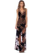 For Love & Lemons Dusty Rose Maxi Dress - Lyst