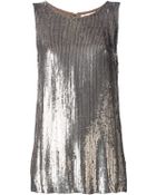 P.a.r.o.s.h. Sequinned Vest - Lyst