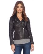 Doma Biker Jacket - Lyst