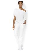 Lauren by Ralph Lauren Open-Knit Cotton Boatneck Top - Lyst