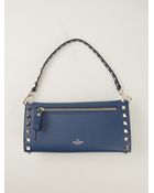 Valentino Rockstud Top Handle Wallet - Lyst