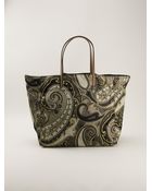 Etro Paisley Pattern Tote - Lyst