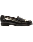 Lanvin Boyish Leather Loafers - Lyst