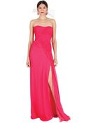 Oscar de la Renta Sweetheart Draped Gown - Lyst