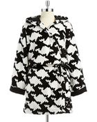 DKNY Its A Wrap Longsleeve Short Robe - Lyst