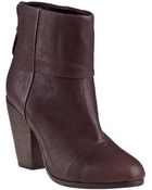 Rag & Bone Classic Newbury Ankle Boot Brown Leather - Lyst