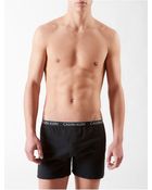 Calvin Klein Underwear Ck One Cotton Stretch Slim Fit Boxers - Lyst
