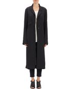 Raquel Allegra Silky Trench Coat - Lyst
