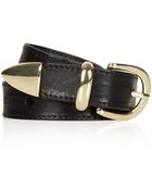 Topshop Leather Western Belt - Lyst