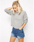 Cheap Monday Roll Neck Knitted Jumper - Lyst