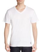 Psycho Bunny Vintage Cotton V-Neck Tees/3-Pack - Lyst