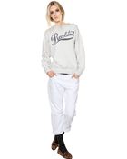 Etoile Isabel Marant Revolution Oversized Cotton Sweatshirt - Lyst